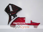 Verkleidungssatz für Einspritzer für CBR600RR 05-06 - Rot, Schwarz - Flammenmuster #OYO87900239