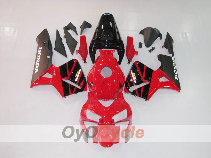 Einspritzverkleidungskit für CBR600RR 03-04 - Rot, Schwarz - Werksdesign #OYO87902552 Hauptbild