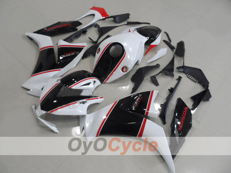 Einspritz-Verkleidungssatz für CBR1000RR, Baujahre 12-16 - Weiß, Schwarz - Werksstil #OYO87903345 Hauptbild