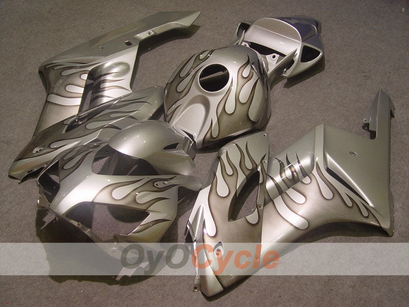 Einspritzverkleidungssatz für CBR1000RR 04-05 - Silber, Grau - Flame #OYO87900491 Hauptbild