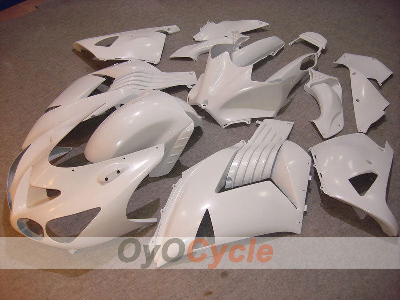 Spritzguss-Verkleidungssatz für 06-11 NINJA ZX-14R - Weiß - Serienausführung #OYO87901992