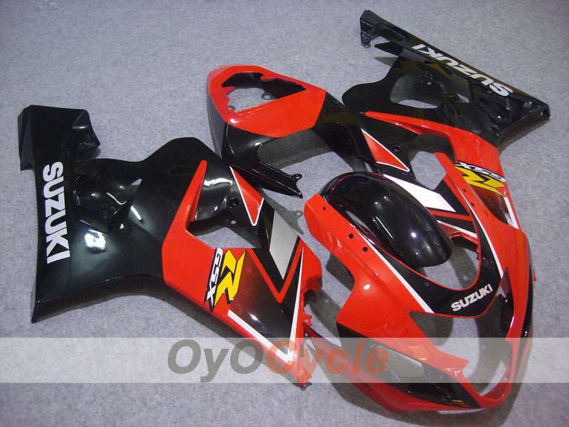 Verkleidungssatz für 05-06 GSX R1000 - Rot, Schwarz - Werksstil #OYO87902007 Hauptbild