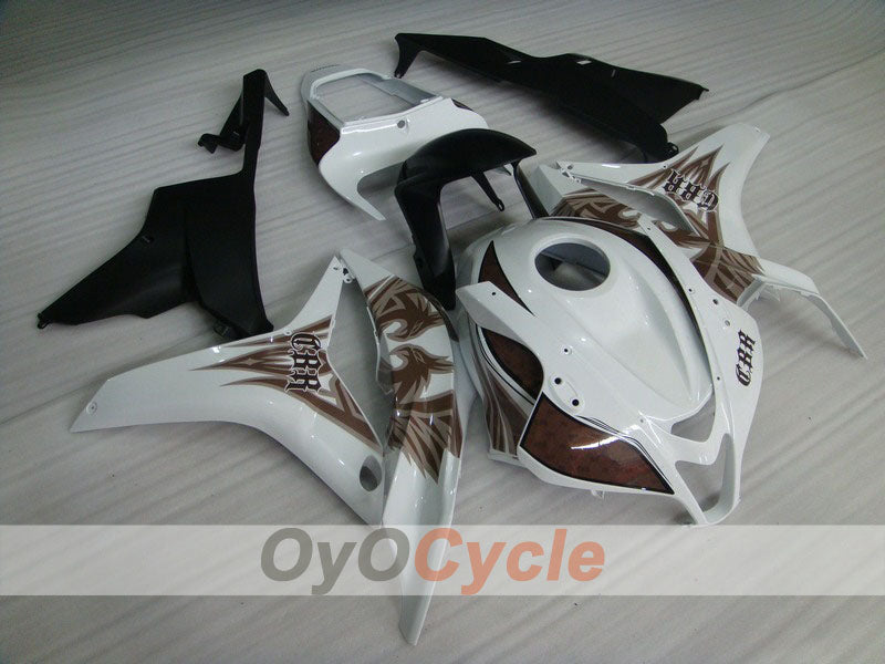 Verkleidungssatz für 07-08 CBR600RR - Weiß, Schwarz - Werksstil #OYO87900394 Hauptbild