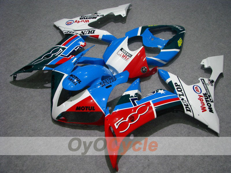 Einspritz-Verkleidungssatz für YZF-R1 04-06 - Mehrfarbig - DUNLOP, FIAT, MOTUL #OYO87900828 Hauptbild