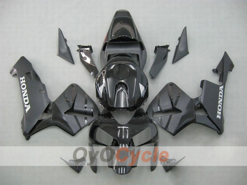 Einspritzverkleidungssatz für 03-04 CBR600RR - Schwarz - Werksstil #OYO87902608 Hauptbild