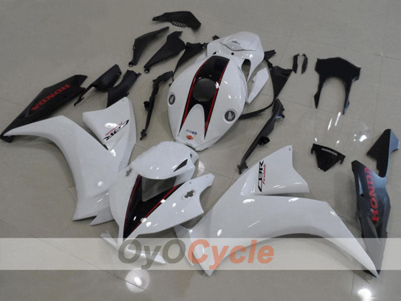 Einspritz-Verkleidungssatz für CBR1000RR, Baujahre 12-16 - Weiß, Schwarz - Werksstil #OYO87903347 Hauptbild