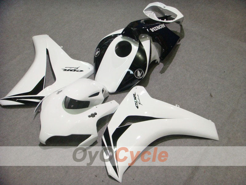 Verkleidungssatz für Einspritzmodell 08-11 CBR1000RR - Weiß, Schwarz - Fireblade #OYO87900673 Hauptbild