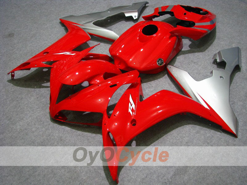 Spritzverkleidungssatz für 04-06 YZF-R1 - Rot, Silber - Werksstil #OYO87900846 Hauptbild