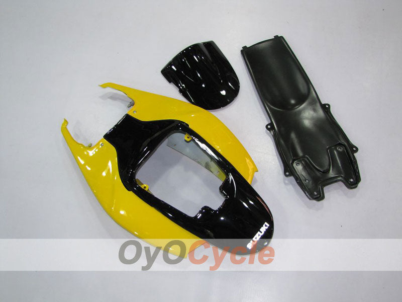 Einspritz-Verkleidungskit für 06-07 GSX R600 - Gelb, Schwarz, Matt - Werksstil #OYO87901539
