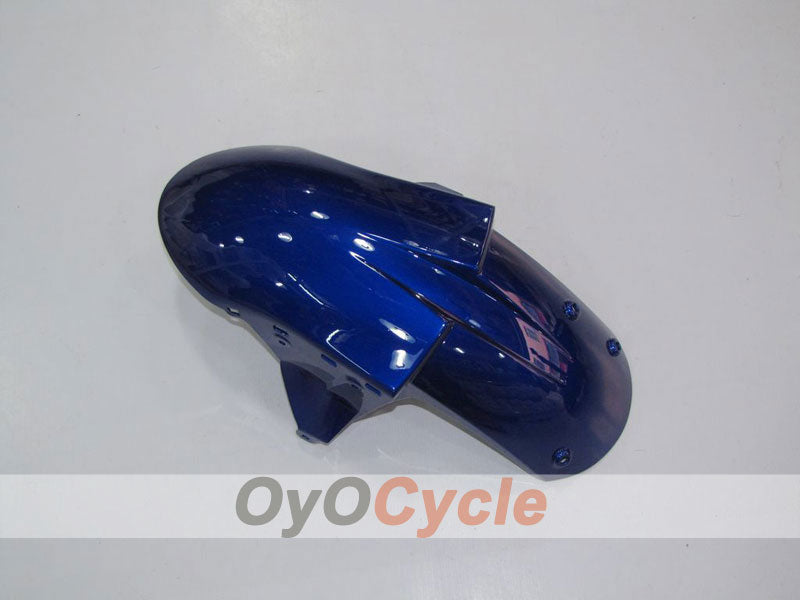 Spritzverkleidungssatz für 05-06 NINJA ZX-6R - Blau, Schwarz - Werksstil #OYO87901844