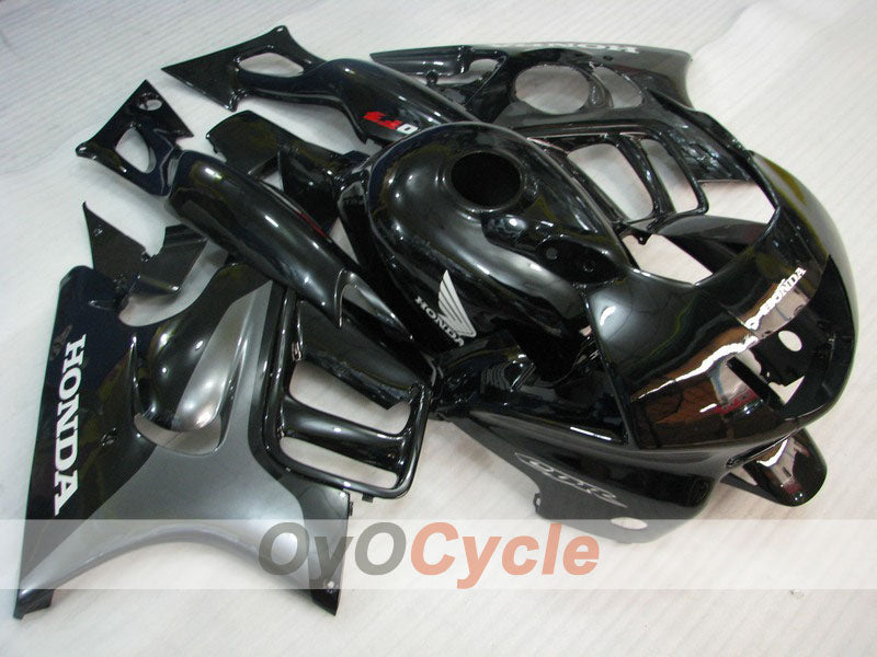 Verkleidungssatz für Einspritzmodelle der CBR600F3, 97-98 - Schwarz - Werksstil #OYO87900092 Hauptbild