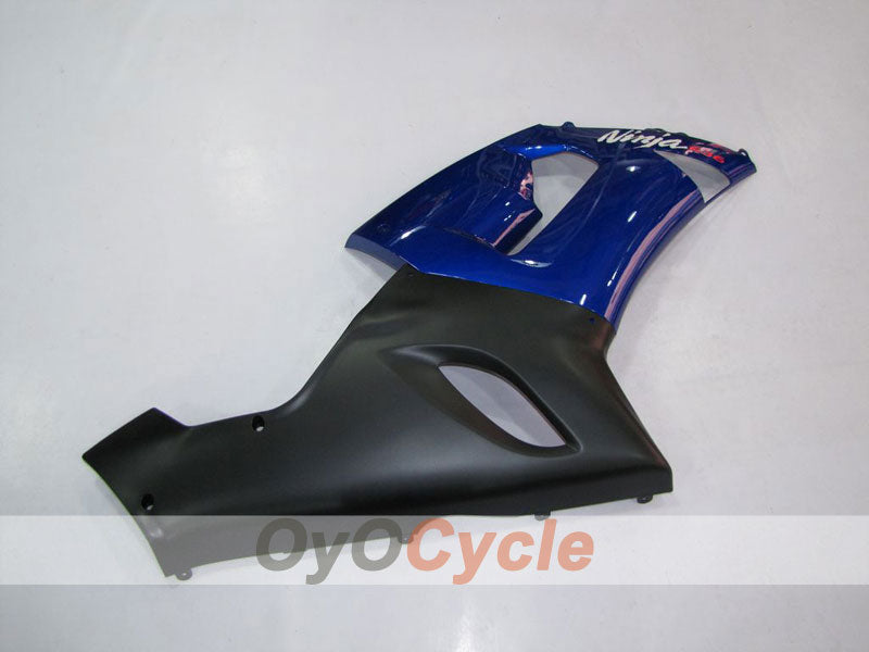 Spritzverkleidungssatz für 05-06 NINJA ZX-6R - Blau, Schwarz - Werksstil #OYO87901844