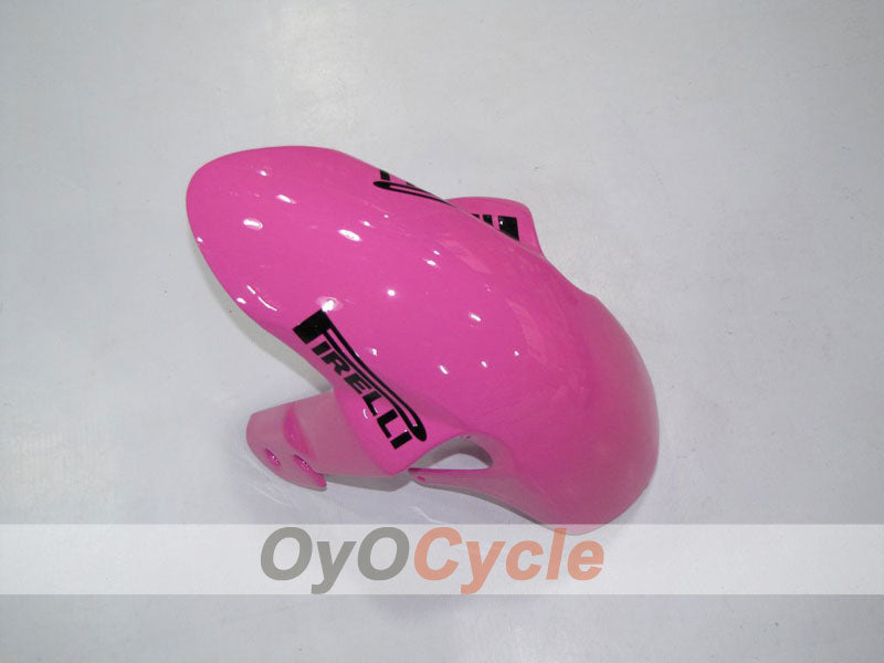 Einspritzverkleidungssatz für GSX R600 06-07 - Schwarz, Pink - Corona, MOTUL #OYO87901433