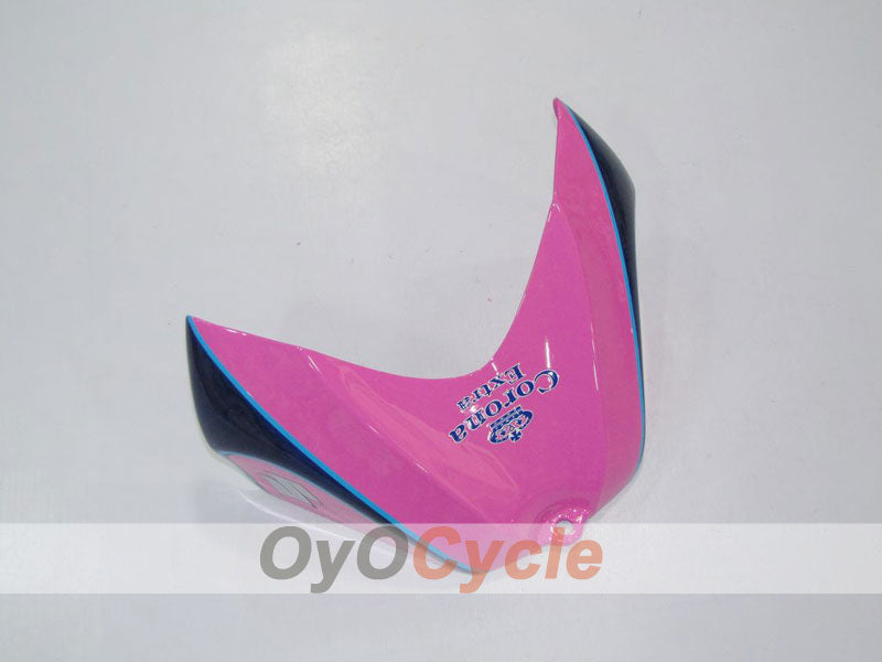 Einspritzverkleidungssatz für GSX R600 06-07 - Schwarz, Pink - Corona, MOTUL #OYO87901433