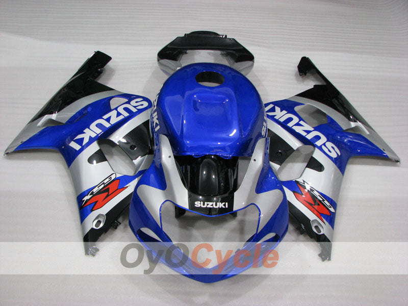 Einspritzverkleidungssatz für GSX R750 00-03 - Blau, Schwarz - Werksdesign #OYO87905132 Zweitbild