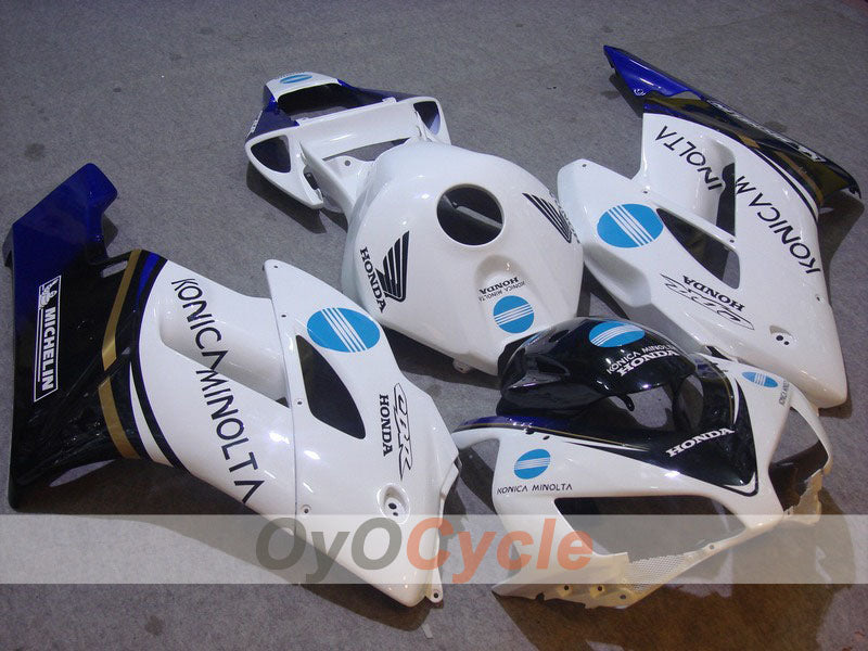 Einspritzverkleidungssatz für CBR1000RR 04-05 - Weiß, Schwarz - HM Plant #OYO87900500 Hauptbild