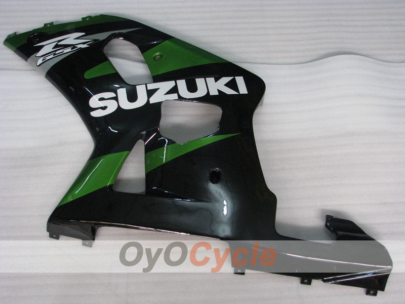 Verkleidungssatz für 00-02 GSX R1000 - Grün, Schwarz - Werksstil #OYO87905208