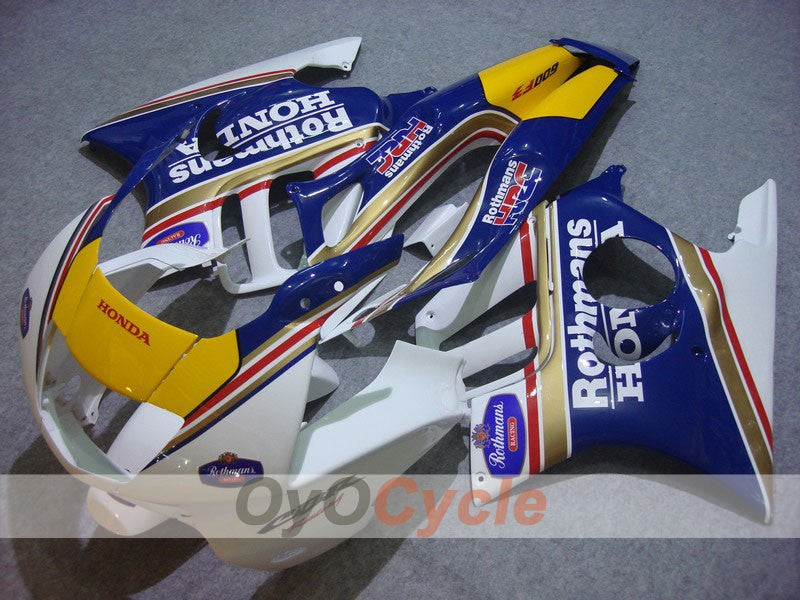 Einspritzverkleidungssatz für 95-96 CBR600F3 - Blau, Weiß - Rothmans #OYO87902760 Hauptbild