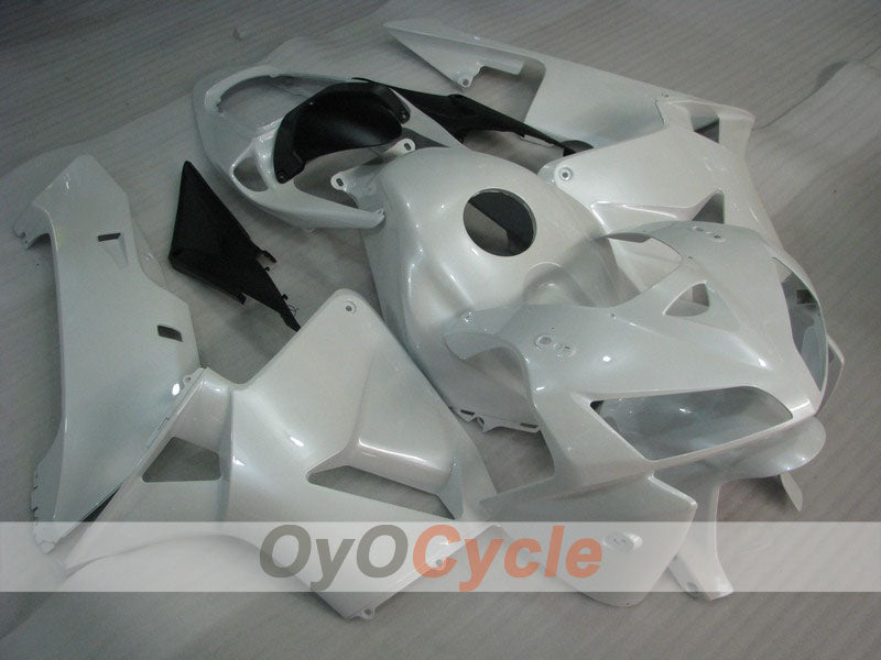 Verkleidungssatz für Einspritzer für CBR600RR 05-06 - Weiß - Werksstil #OYO87900238 Hauptbild