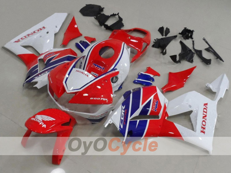 Spritzguss-Verkleidungssatz für CBR600RR 13-20 - Rot, Weiß - Werksstil #OYO87903117 Hauptbild