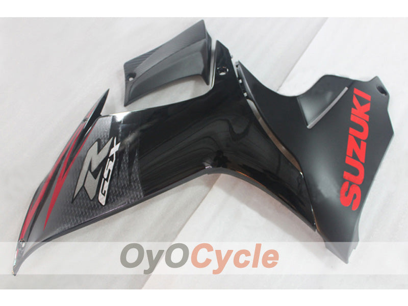 Einspritzverkleidungs-Kit für 11-26 GSX R750 - Rot, Schwarz - Werksstil #OYO87903192