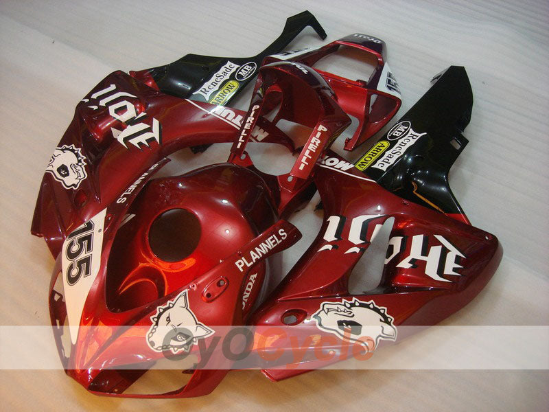 Einspritz-Verkleidungssatz für 06-07 CBR1000RR - Rot, Schwarz - PIRELLI #OYO87900633 Hauptbild