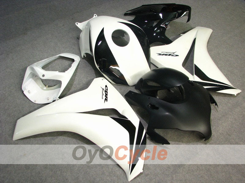Verkleidungssatz für Einspritzmodell 08-11 CBR1000RR - Weiß, Schwarz, Matt - Fireblade #OYO87900682 Hauptbild