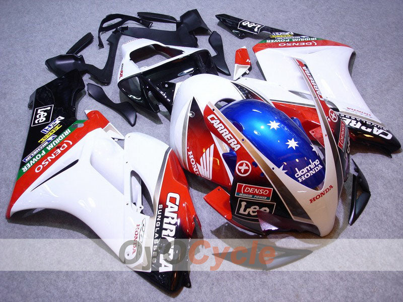 Einspritzverkleidungssatz für CBR1000RR 04-05 - Rot, Weiß - Lee #OYO87900506
