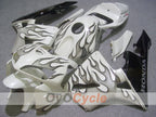 Verkleidungssatz für Einspritzer für CBR600RR 05-06 - Weiß, Schwarz - Flammenmuster #OYO87900245