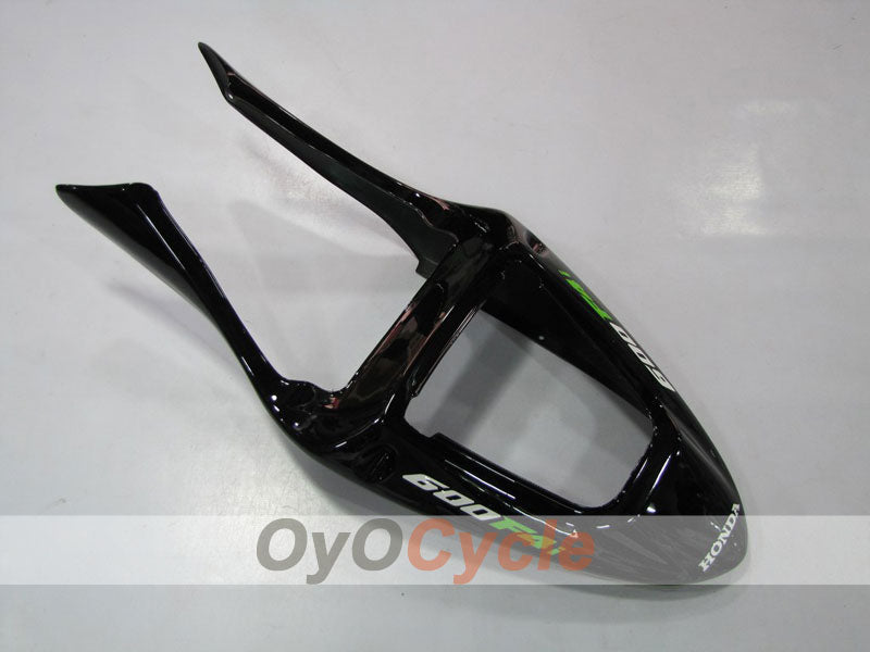 Einspritzverkleidungssatz für 01-03 CBR600F4i - Grün, Schwarz - Flame #OYO87900155