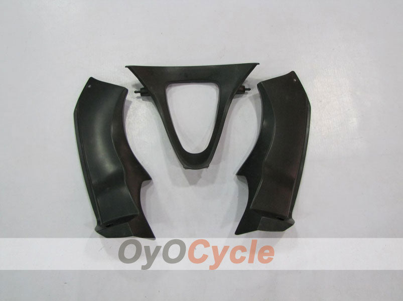 Verkleidungssatz für Einspritzermodelle für 03-04 NINJA ZX-6R - Grün, Schwarz - Flammen #OYO87901795
