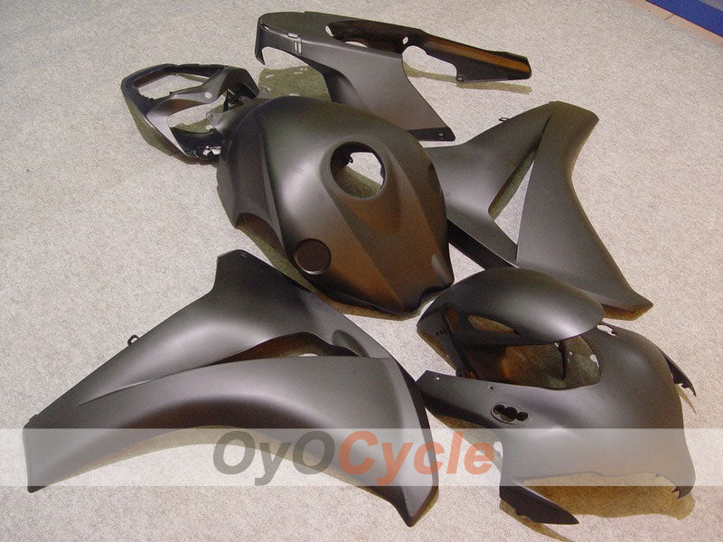 Verkleidungssatz für 08-11 CBR1000RR mit Einspritzung - Schwarz, Matt - Werksstil #OYO87900663