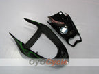 Verkleidungssatz für Einspritzermodelle für 03-04 NINJA ZX-6R - Grün, Schwarz - Flammen #OYO87901795