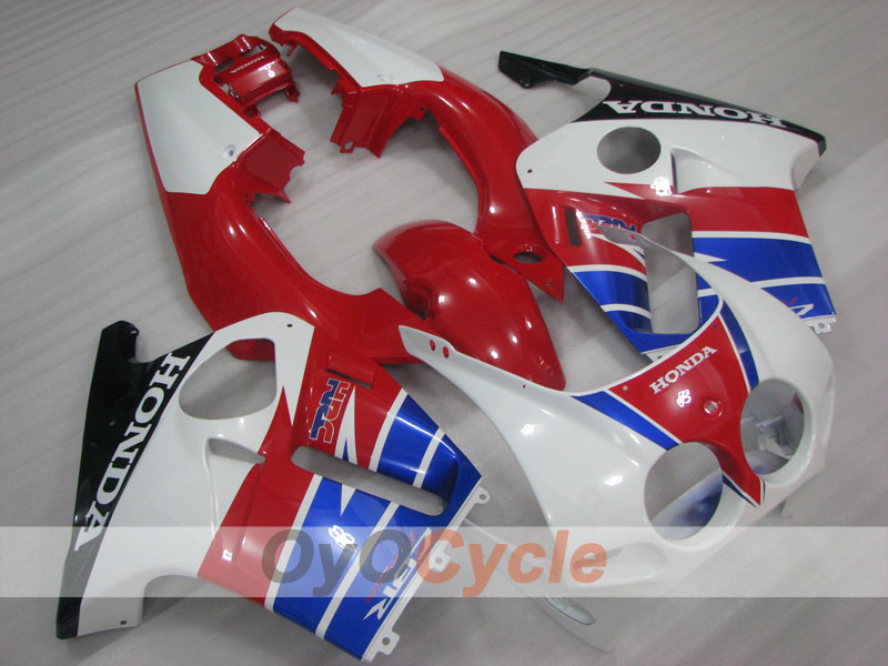 Verkleidungssatz für die CBR250RR 88-89 - Rot, Blau, Weiß - Werksstil #OYO87904757