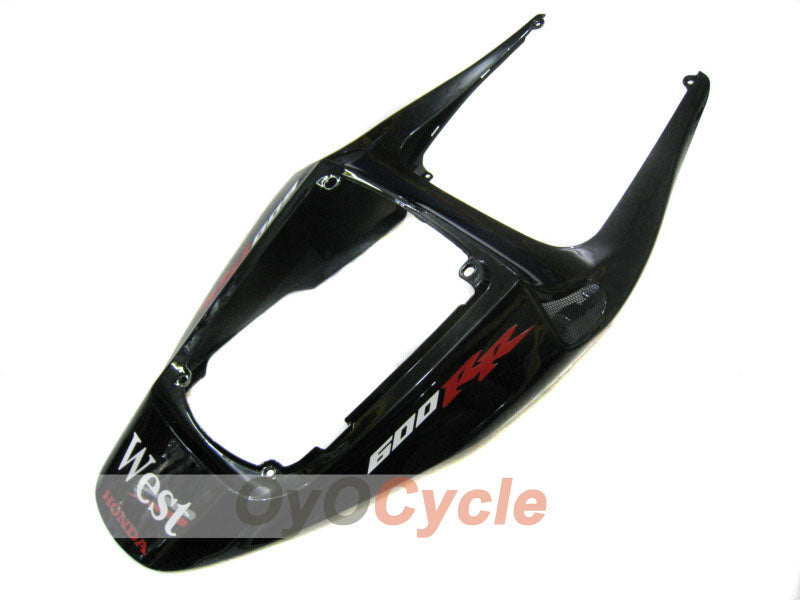 Verkleidungssatz für Einspritzung für CBR600RR 05-06 - Weiß, Schwarz - West #OYO87900352