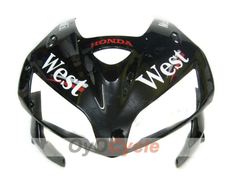 Verkleidungssatz für Einspritzung für CBR600RR 05-06 - Weiß, Schwarz - West #OYO87900352