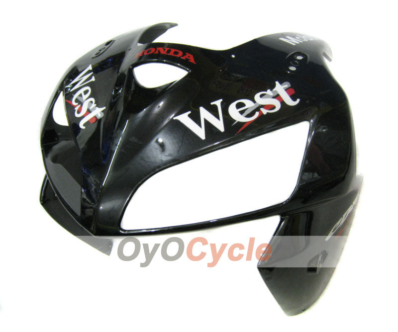 Verkleidungssatz für Einspritzung für CBR600RR 05-06 - Weiß, Schwarz - West #OYO87900352