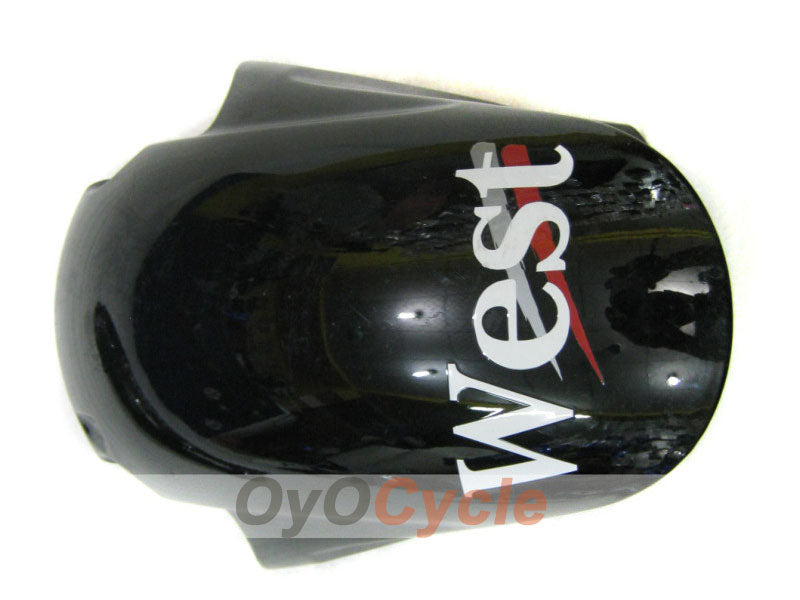 Verkleidungssatz für Einspritzung für CBR600RR 05-06 - Weiß, Schwarz - West #OYO87900352