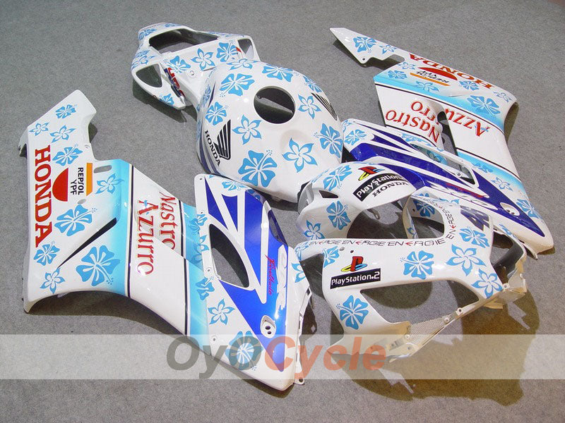 Einspritzverkleidungsset für 04-05 CBR1000RR - Blau, Weiß - Nastro Azzurro #OYO87900513 Hauptbild