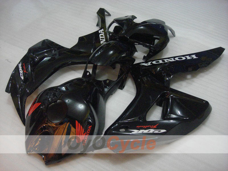 Einspritz-Verkleidungssatz für CBR1000RR 06-07 - Schwarz - Fireblade #OYO87900566