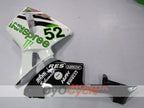 Verkleidungssatz für Einspritzermodelle 05-06 CBR600RR - Grün, Weiß, Schwarz - HANN Spree #OYO87900250