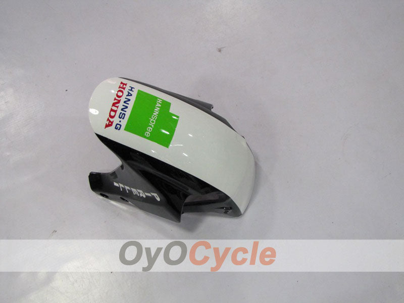 Verkleidungssatz für Einspritzermodelle 05-06 CBR600RR - Grün, Weiß, Schwarz - HANN Spree #OYO87900250
