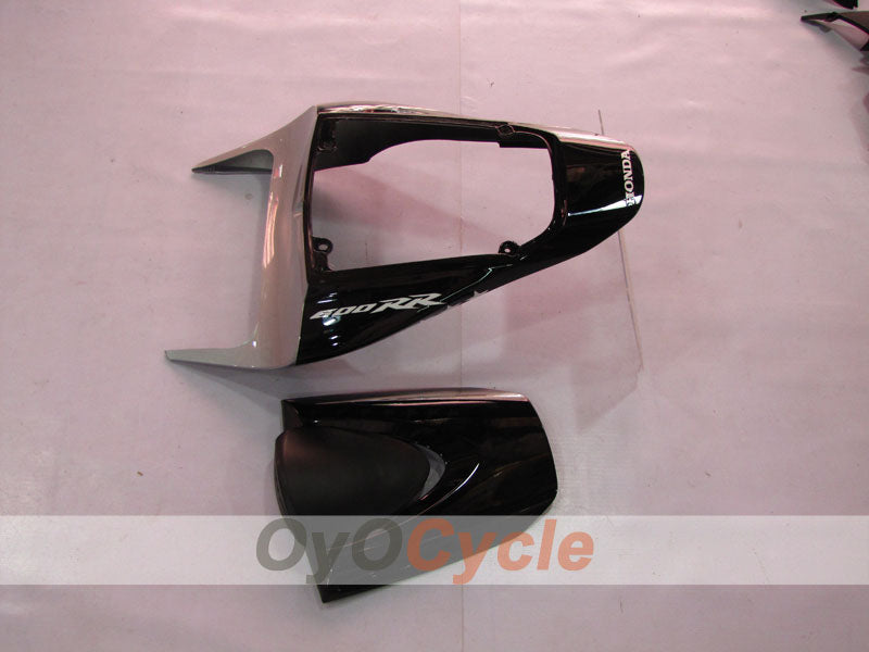 Einspritz-Verkleidungskit für CBR600RR 09-12 - Schwarz, Silber - SevenStars #OYO87900463