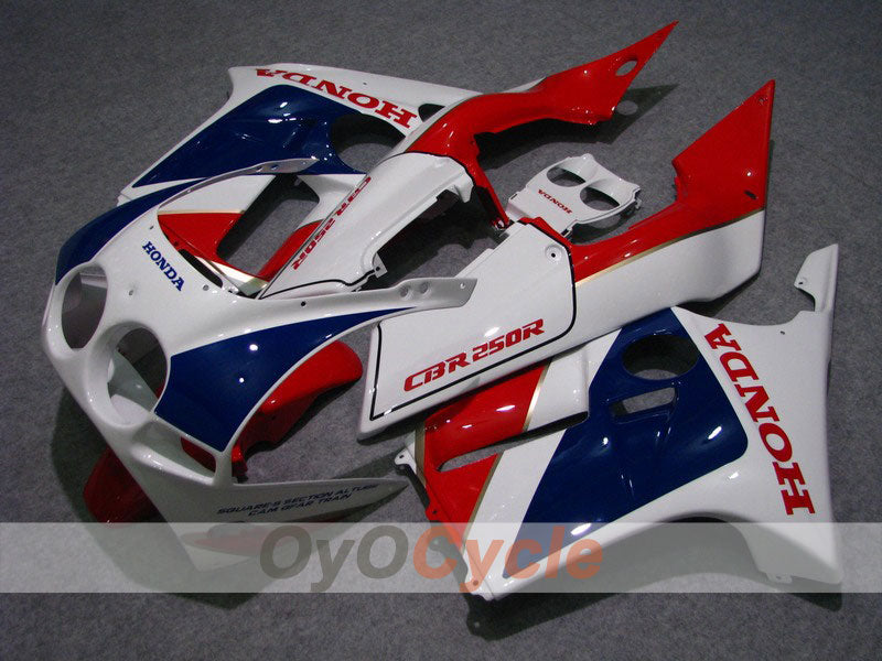 Verkleidungssatz mit Einspritzung für CBR250RR 88-89 - Rot, Blau - Werksstil #OYO87902901 Hauptbild