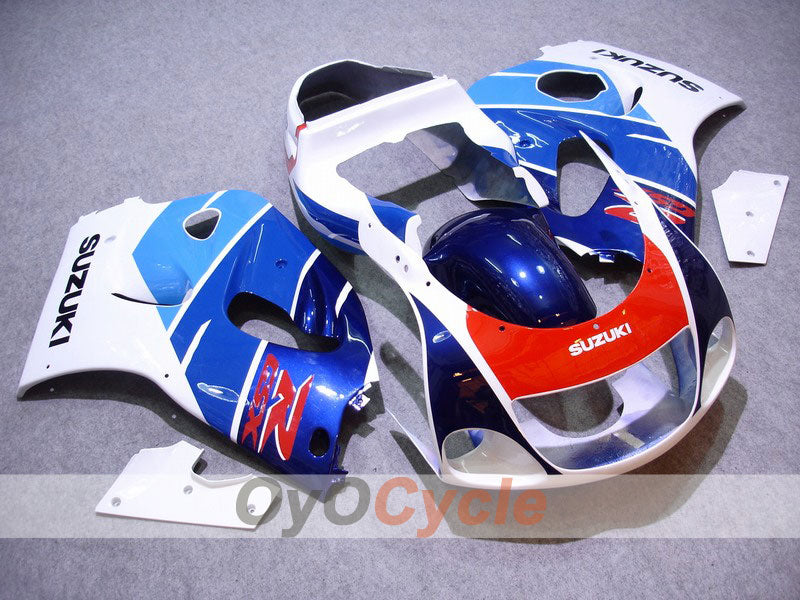 Verkleidungssatz für Suzuki GSXR600 97-00 - Blau, Weiß - Werksstil #OYO87902983 Hauptbild