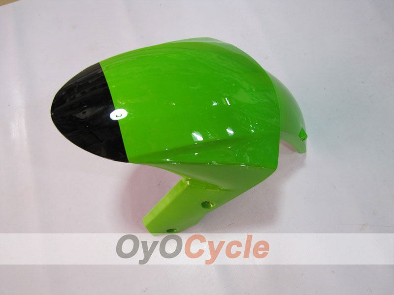 Einspritz-Verkleidungssatz für 08-10 NINJA ZX-10R - Grün, Schwarz - Monster #OYO87901650