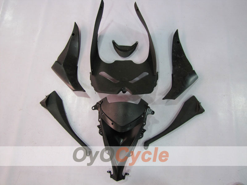 Einspritz-Verkleidungssatz für 08-10 NINJA ZX-10R - Grün, Schwarz - Monster #OYO87901650