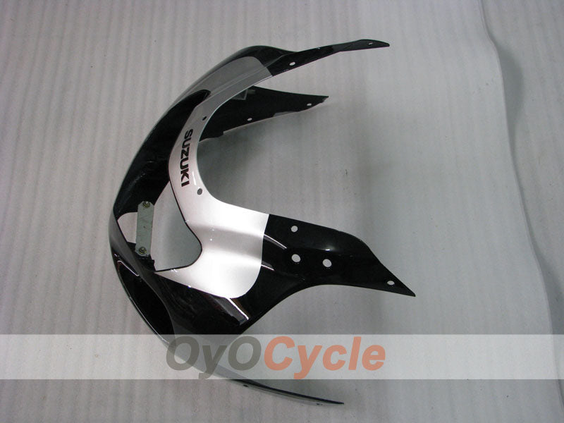 Einspritzverkleidungssatz für GSX R1000 00-02 - Rot, Silber - Werksstil #OYO87905223