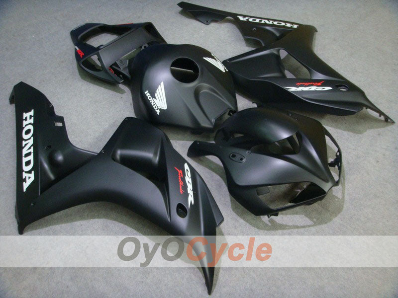 Einspritz-Verkleidungssatz für CBR1000RR 06-07 - Schwarz, Matt - Fireblade #OYO87900570