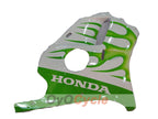Verkleidungssatz für Einspritzmodelle, 90-94 CBR250RR - Grün, Weiß - Flame #OYO87902947